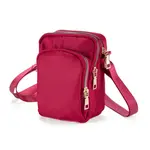 Minikabelka s 3 vreckami červená