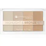 Bell Hypoallergenic kontúrovacia a rozjasňujúca paleta 20 g