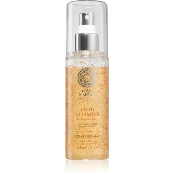 Natura Siberica Wild Herbs and Flowers živé vitamíny na telo a vlasy 125 ml