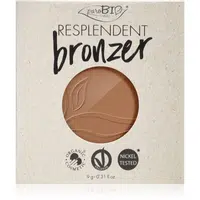 puroBIO Cosmetics Resplendent bronzer náhradní náplň odstín 01 Pale Brown 9 g
