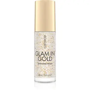 Catrice Glam In Gold Hydrating Primer hydratační podkladová báze pod make-up s 24karátovým zlatem odstín 010 Oh My Goldness 30 ml