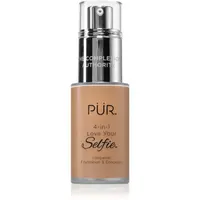 PÜR Cosmetics 4-in-1 Love Your Selfie make-up a korektor 2 v 1 odstín MG7 30 ml