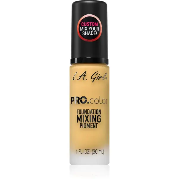 L.A. Girl Cosmetics PRO. Color barevný pigment do make-upu odstín Yellow 30 ml