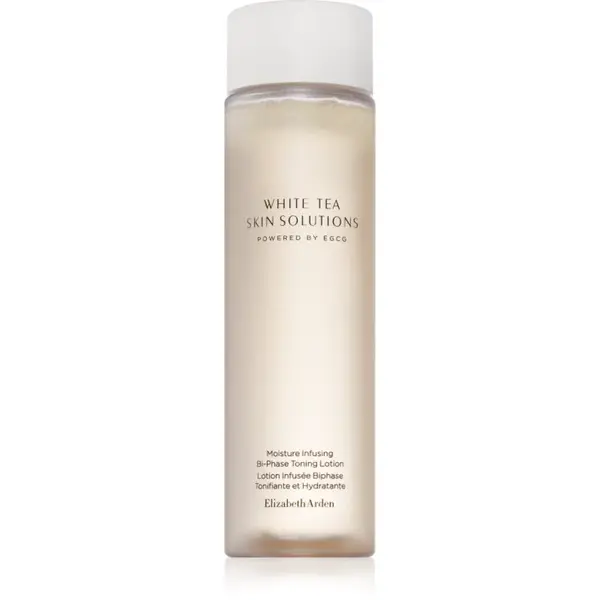 Elizabeth Arden White Tea Skin Solutions Moisture Infusing Bi-phase Toning Lotion hydratační tonikum pro dvoufázové ošetření pleti pro ženy 200 ml