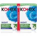 Kotex Natural Night vložky 12 ks