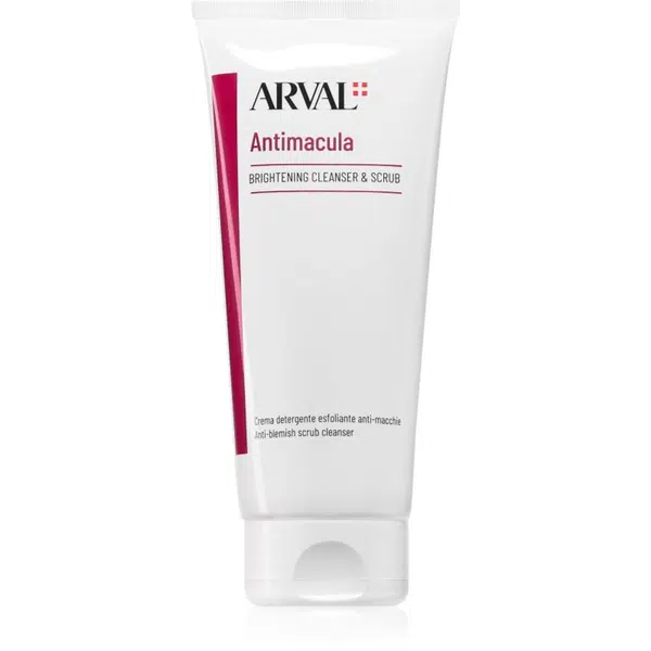Arval Antimacula Brightening Cleanser & Scrub čisticí peelingový krém pro rozjasnění pleti 200 ml