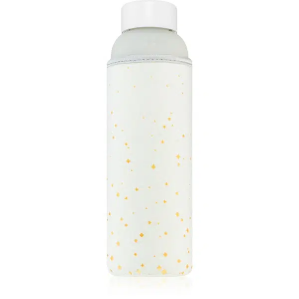 Waterdrop Glass Snow skleněná láhev na vodu (limitovaná edice) 600 ml