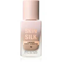 Revolution Skin Silk Serum Foundation lehký make-up s rozjasňujícím účinkem odstín F6 23 ml