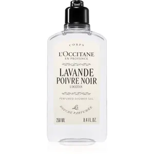 L’Occitane Lavande Poivre Noir Perfumed Shower Gel sprchový gel 250 ml