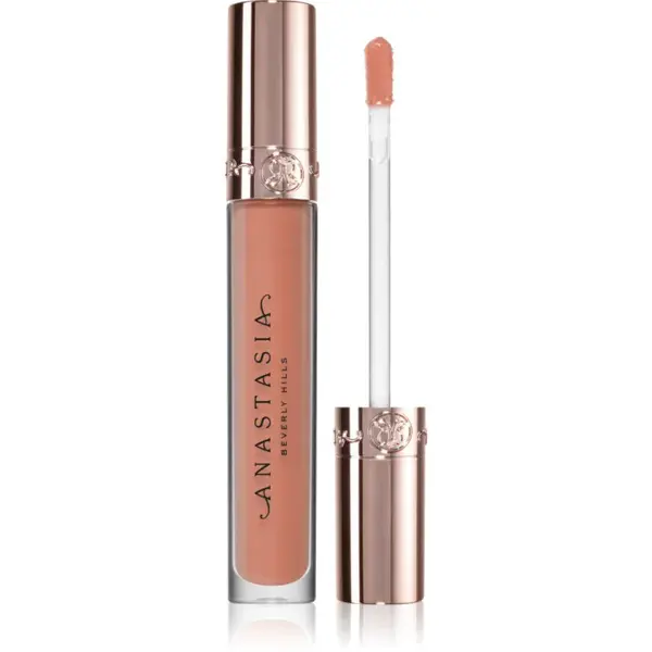 Anastasia Beverly Hills Lip Gloss lesk na rty odstín Peachy Nude 4.5 ml