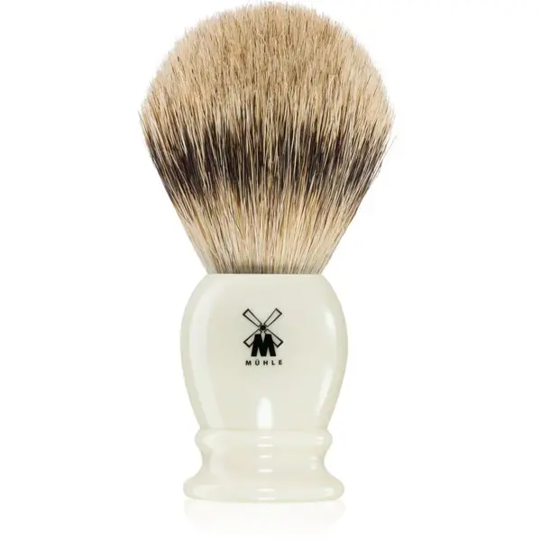 Mühle CLASSIC Silvertip Badger Faux Ivory štětka na holení z jezevčí srsti Large 1 ks