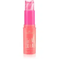 essence LIFE in CORAL rozjasňující tvářenka v tyčince odstín 01 Glowin' Coraltastic, Baby! 7 g