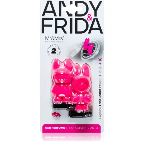 Mr & Mrs Fragrance Andy & Frida Frida Secret vůně do auta 1 ks