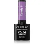 Claresa SoakOff UV/LED Color Candy gelový lak na nehty odstín 9 5 g