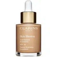 Clarins Skin Illusion Natural Hydrating Foundation rozjasňující hydratační make-up SPF 15 odstín 111N Auburn 30 ml