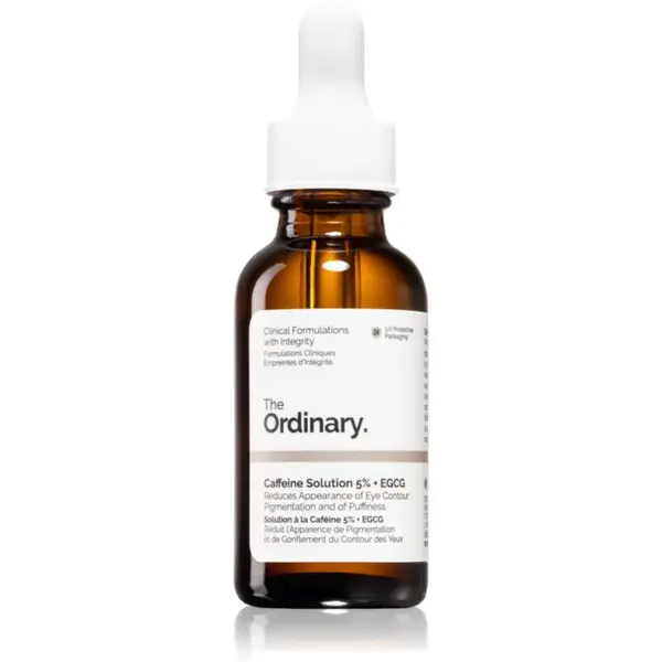 The Ordinary Caffeine Solution 5% + EGCG Eye Serum oční sérum proti otokům a tmavým kruhům 30 ml