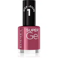 Rimmel Super Gel gelový lak na nehty bez užití UV/LED lampy odstín 030 Wild Gal 12 ml