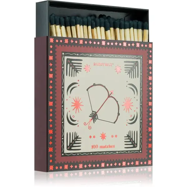 Paddywax Jumbo Boxed Bow & Arrow zápalky 1 ks