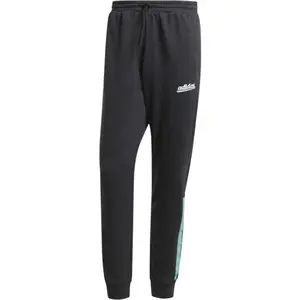 adidas M 3 STRIPES FL PT Pánske tepláky, čierna, veľkosť