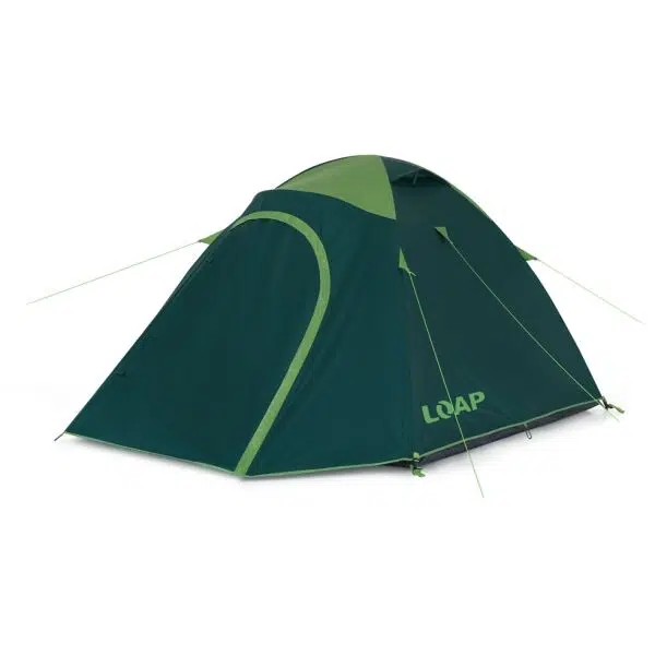 LOAP GRANITE 4 Outdoorový stan, tmavo zelená, veľkosť