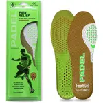FOOTGEL PADEL TENIS Gélové vložky, hnedá, veľkosť