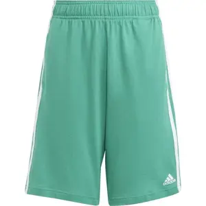 adidas 3S KN SHORT Chlapčenské kraťasy, zelená, veľkosť