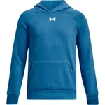 Under Armour RIVAL FLEECE HOODIE Chlapčenská mikina, modrá, veľkosť L