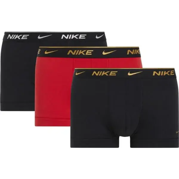 Nike EDAY COTTON STRETCH Pánske boxerky, čierna, veľkosť