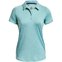 Under Armour PLAYOFF SS POLO Dámske polo tričko, tyrkysová, veľkosť S