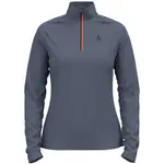 Odlo W MIDLAYER 1/2 ZIP BESSO Dámska mikina, sivá, veľkosť