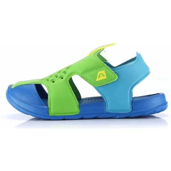 ALPINE PRO GLEBO Detské sandále, zelená, veľkosť