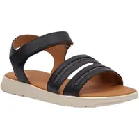 Geox D DANDRA Dámske sandále, čierna, veľkosť