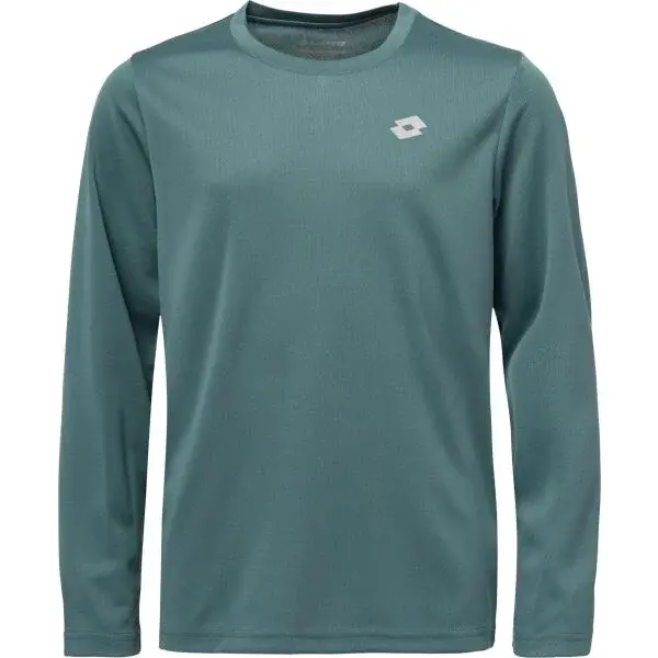 Lotto DAIENS Chlapčenské športové tričko, tmavo zelená, veľkosť 152-158