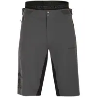 Arcore MONTEGO Pánske cyklistické šortky, tmavo sivá, veľkosť
