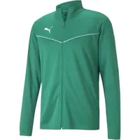 Puma TEAMRISE TRAINING POLY JACKET Pánska mikina, zelená, veľkosť