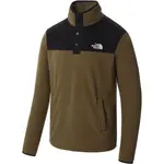 The North Face HOMESAFE M Pánska flísová mikina, khaki, veľkosť