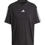 adidas 3-STRIPES TEE W Dámske tričko, čierna, veľkosť
