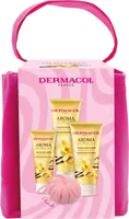 DERMACOL dárkový balíček Aroma moment Vanilka + houbička