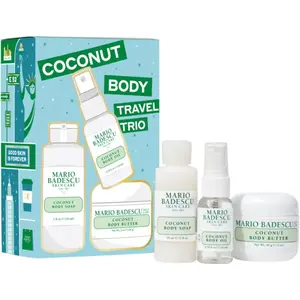 Mario Badescu Coconut Body Travel Trio dárková sada pro jemnou a hladkou pokožku