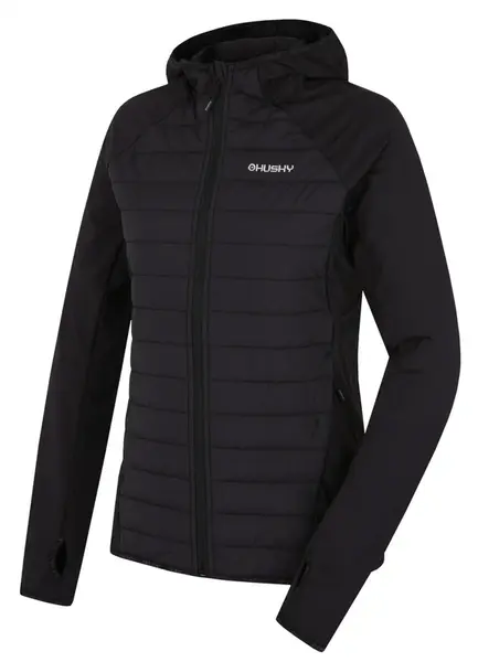 Husky Arya L S, black Dámská hybrid mikina