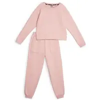 Puma LOUNGEWEAR Dievčenská tepláková súprava, ružová, veľkosť