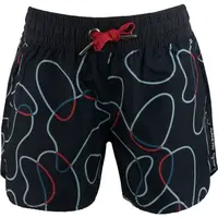 ALPINE PRO SEDRO Detské nohavice, tmavo modrá, veľkosť