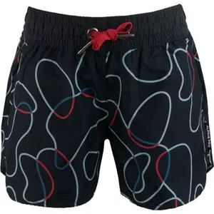 ALPINE PRO SEDRO Detské nohavice, tmavo modrá, veľkosť