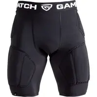 GAMEPATCH PADDED SHORTS PRO+ Kompresné unisex šortky, čierna, veľkosť