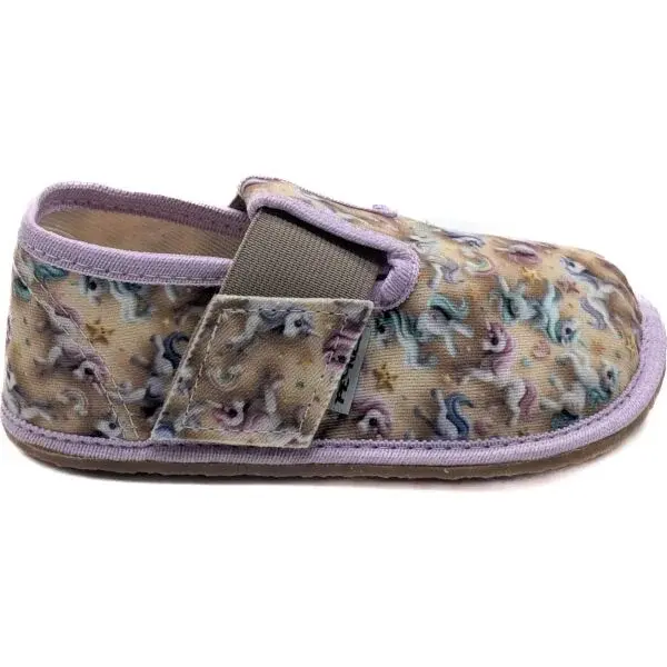 PEGRES BF 01 Detské barefoot papuče, ružová, veľkosť