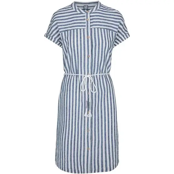 LOAP NESHA Dámske šaty, modrá, veľkosť