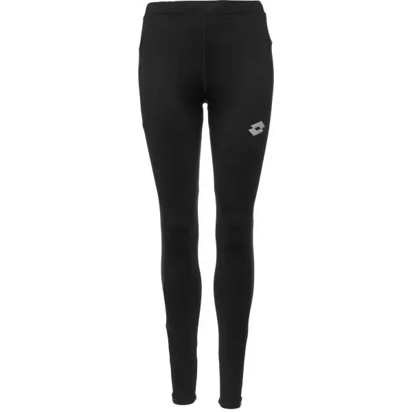 Lotto RUNNING LEGGINGS Pánske bežecké legíny, čierna, veľkosť