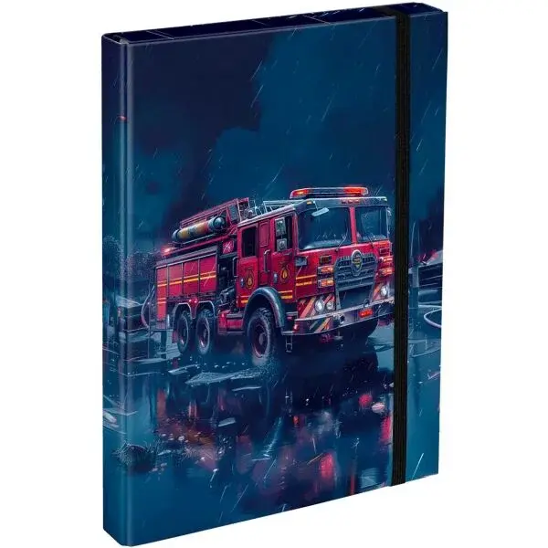 BAAGL ZÁCHRANÁRI Dosky na školské zošity A4, tmavo modrá, veľkosť