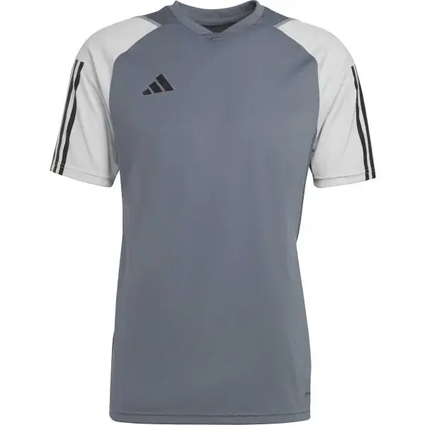 adidas TIRO23 COMPETITION JERSEY Pánske športové tričko, sivá, veľkosť