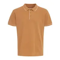 BLEND BHELWOOD Pánske tričko polo, oranžová, veľkosť